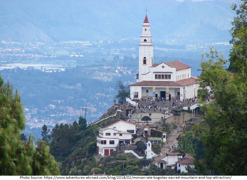 tourist attractions in Monserrate Sanctuary