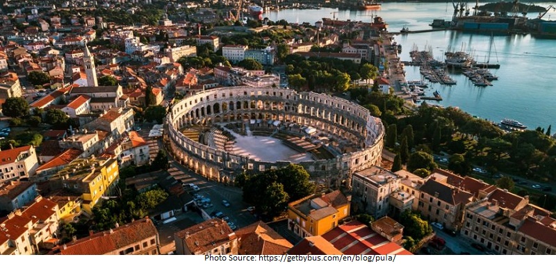 tourist attractions in Pula