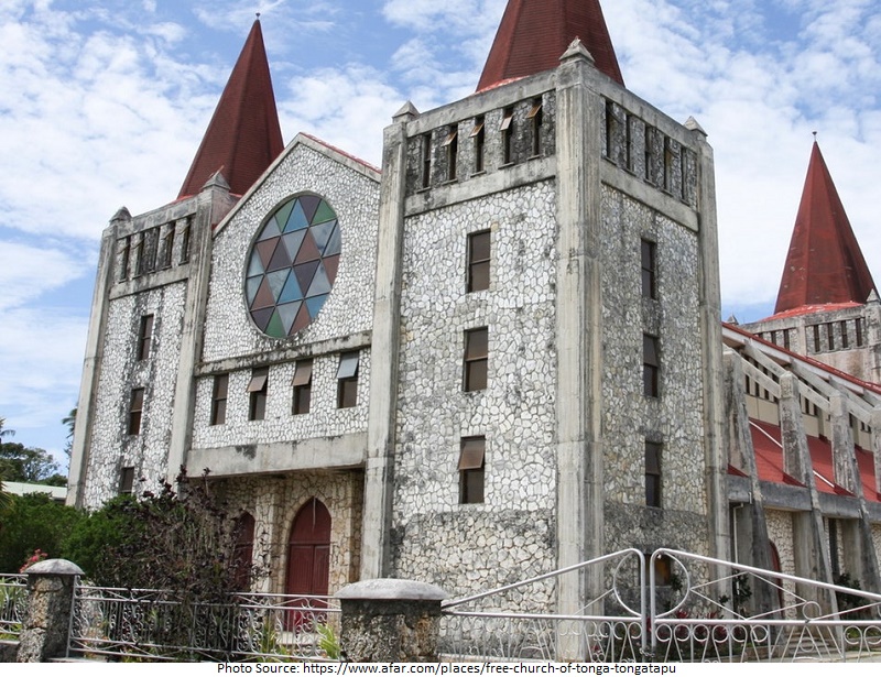 tourist attractions in Free Church of Tonga
