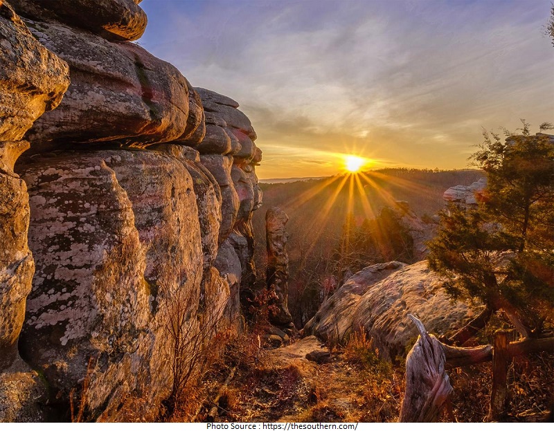 tourist attractions in Shawnee National Forest