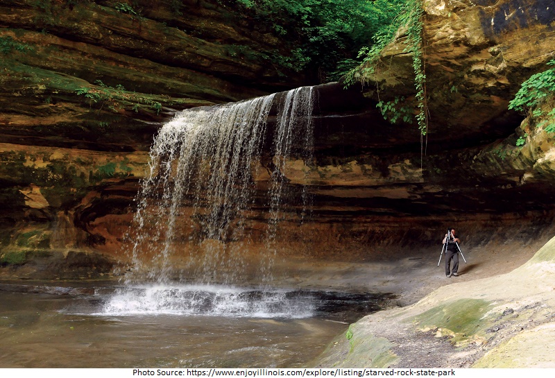 tourist attractions in Starved Rock State Park